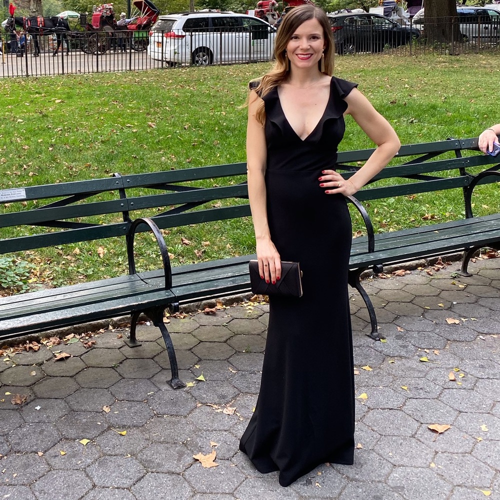 Lulu’s Perfect Opportunity black formal dress.